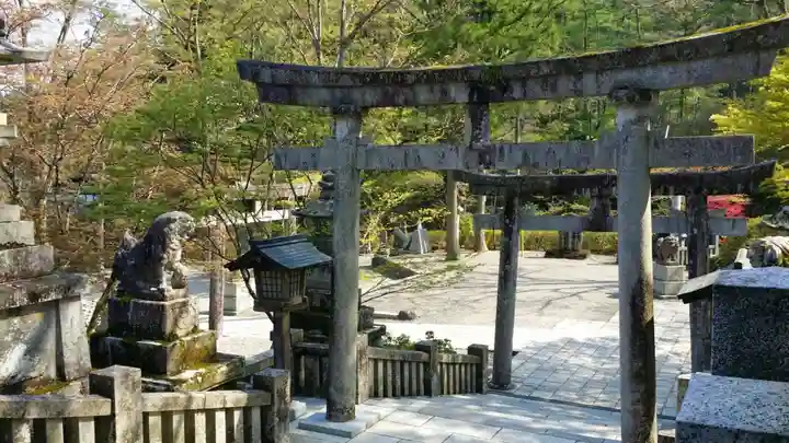 古峯神社の鳥居