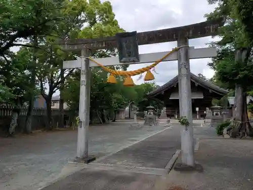 八幡社（牛久保八幡社）の鳥居