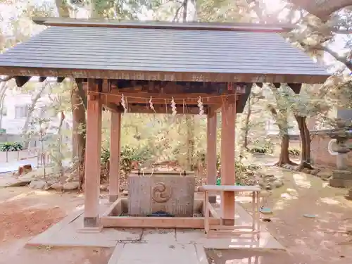 赤坂氷川神社の手水舎