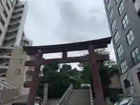 白金氷川神社の鳥居