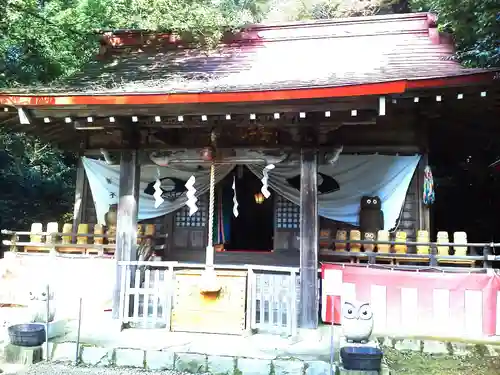 鷲子山上神社の本殿・本堂