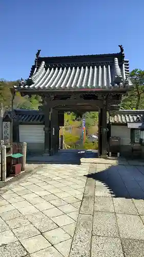 柳谷観音　楊谷寺の山門