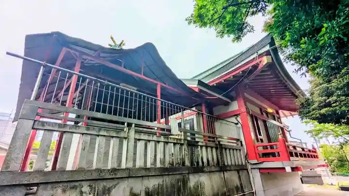 当代島稲荷神社の本殿・本堂