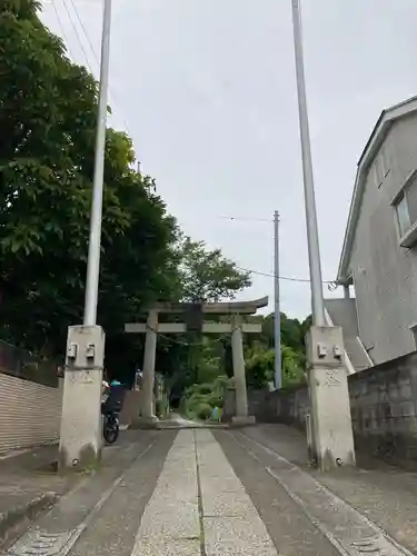 月読神社の鳥居