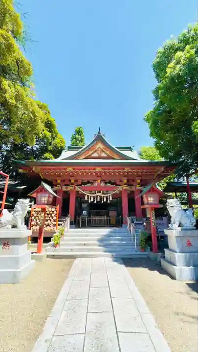 前川神社の本殿・本堂