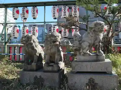 敷津松之宮　大国主神社の狛犬