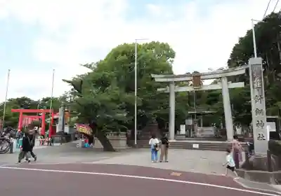 針綱神社の鳥居