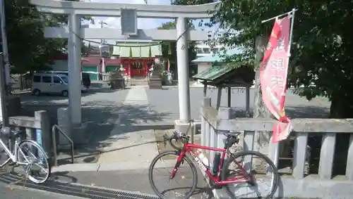 東八幡神社の鳥居