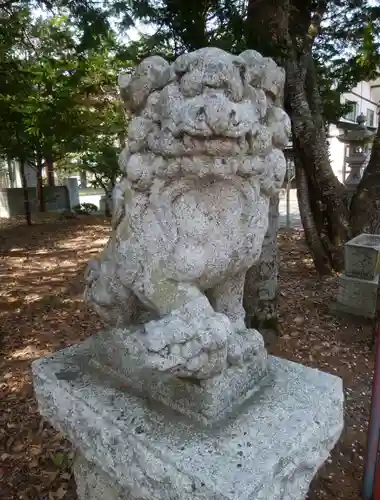 公園八幡宮の狛犬