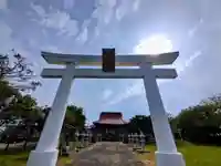 苫前神社の鳥居