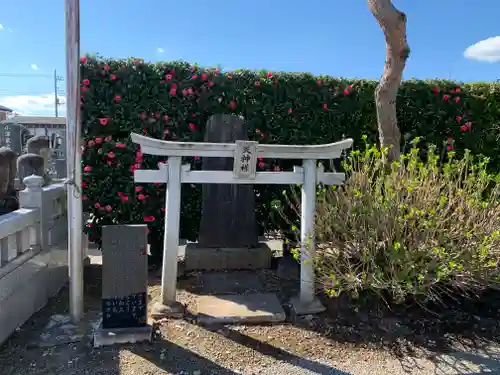 大信寺の鳥居