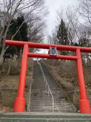 本輪西八幡神社の鳥居