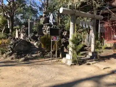 大川町氷川神社の鳥居
