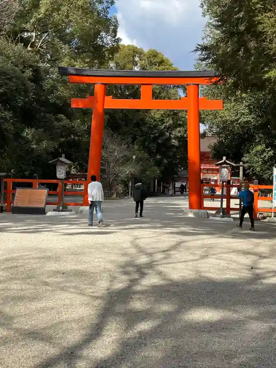 賀茂御祖神社(下鴨神社)の鳥居