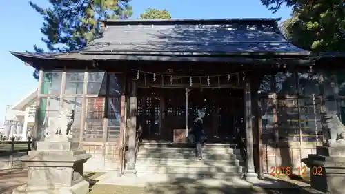 松岬神社の本殿