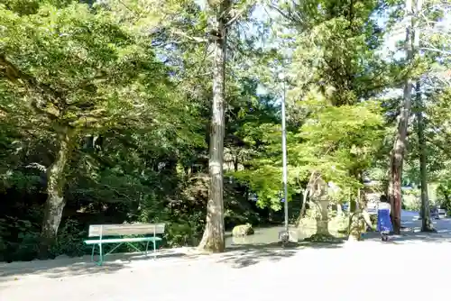 大縣神社の庭園