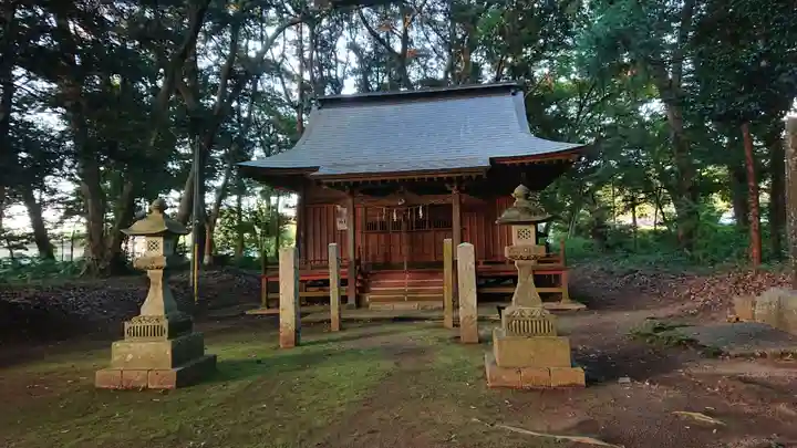 諏訪神社の本殿・本堂