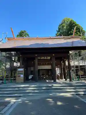 射水神社の本殿・本堂
