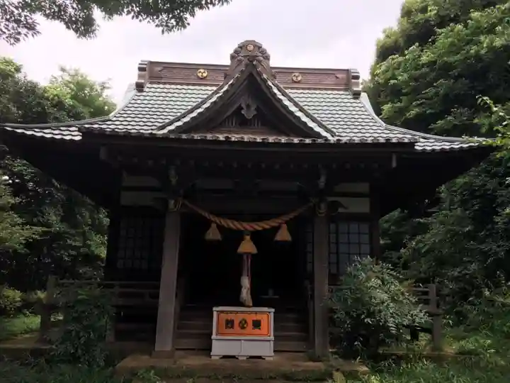 大庭神社の本殿・本堂