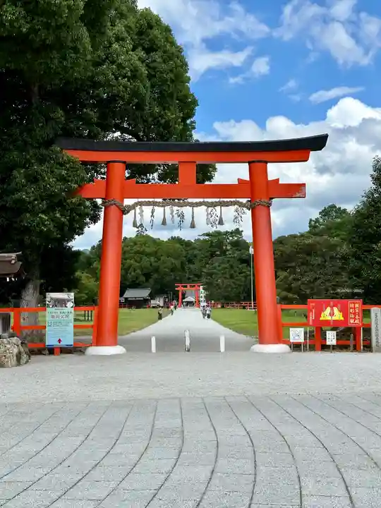 賀茂別雷神社(上賀茂神社)の鳥居
