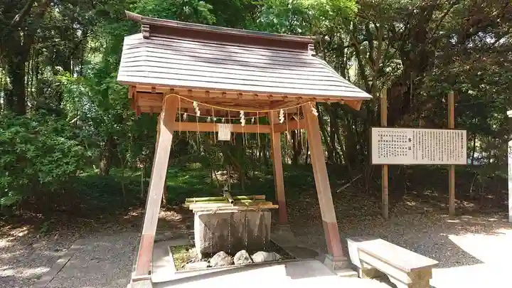 息栖神社の手水舎