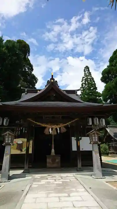 佐俣阿蘇神社の本殿・本堂