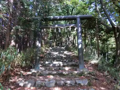 千早神社の鳥居