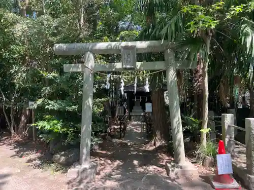 篠崎浅間神社の鳥居