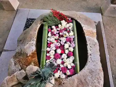 立志神社の手水舎