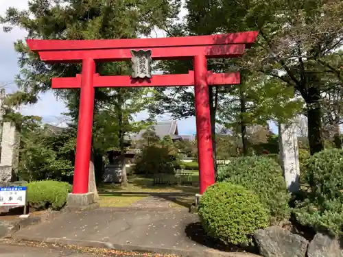 心應寺の鳥居