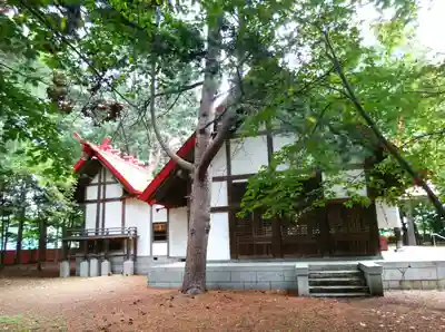 帯廣神社の本殿・本堂