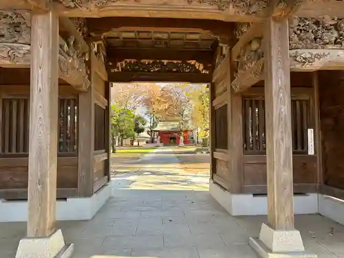 小野神社の山門・神門