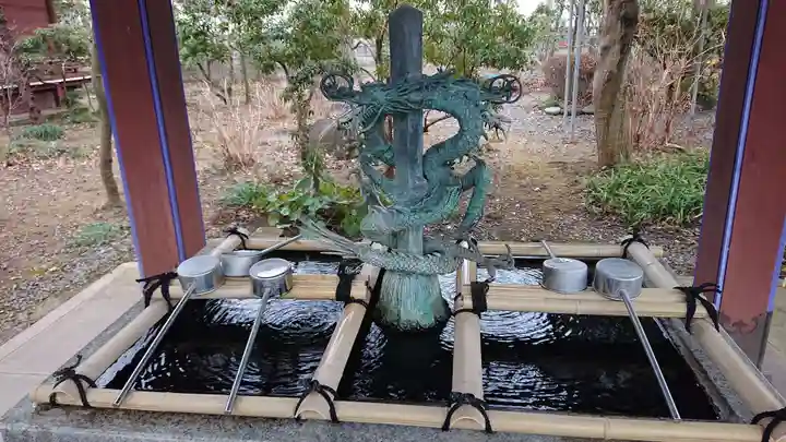 善導寺の手水舎