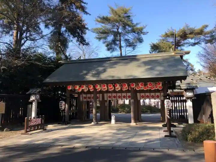 櫻木神社の山門・神門