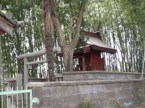 鏡作麻気神社の本殿