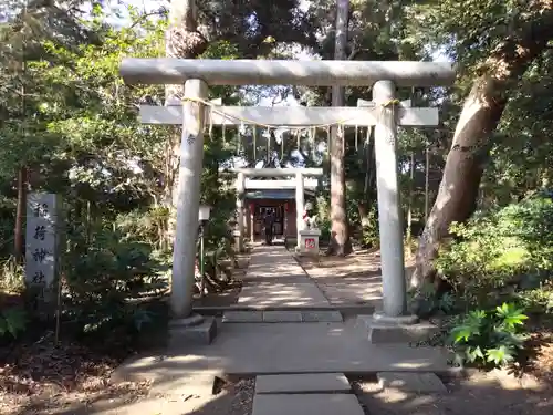 息栖神社の鳥居