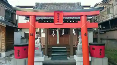 鴎稲荷神社の鳥居