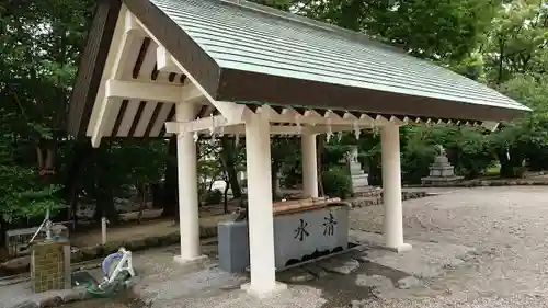 中山神明社の手水舎