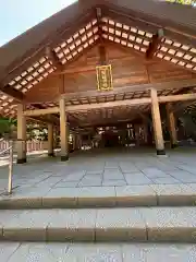 開拓神社の本殿