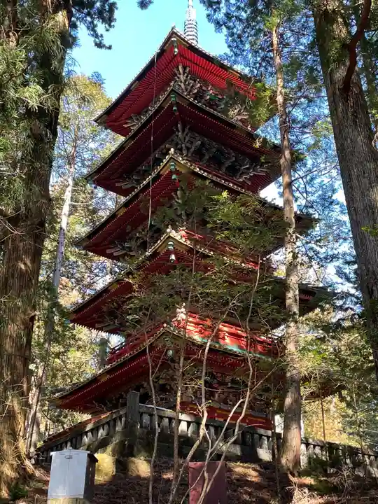 日光東照宮の塔