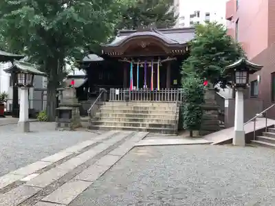 池尻稲荷神社の本殿・本堂
