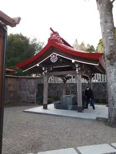 金蛇水神社の手水舎