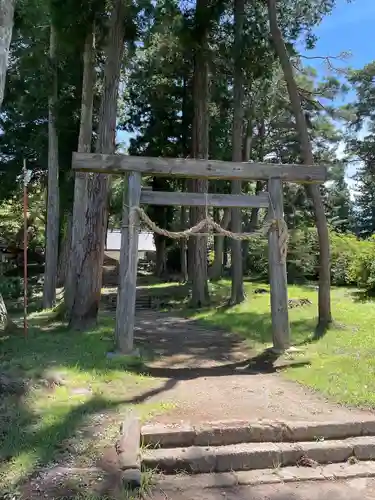 皇大神社(真田御屋敷跡)の鳥居