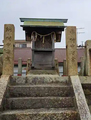 江上社の本殿・本堂