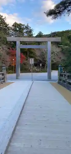 伊勢神宮内宮（皇大神宮）の鳥居