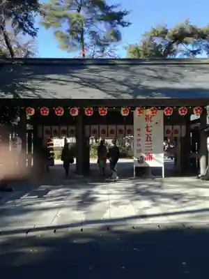 櫻木神社の山門・神門