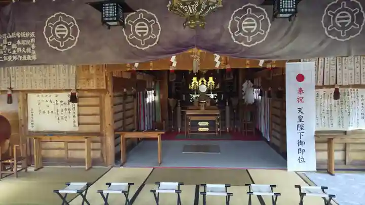 樺戸神社の本殿・本堂