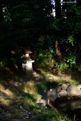 鷲宮神社の庭園