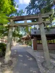 白山宮の鳥居