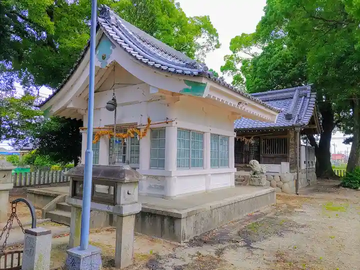 削栗神社(千秋町勝栗)の本殿・本堂